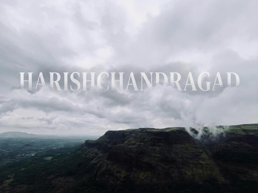 The massive Konkan Kada cliff at sunset